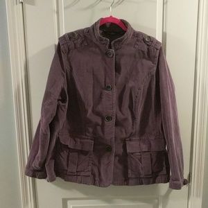 Eddie Bauer Cord Peacoat